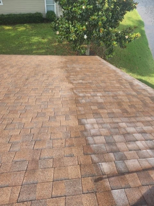Revive Your Roof crew treating a Utah roof