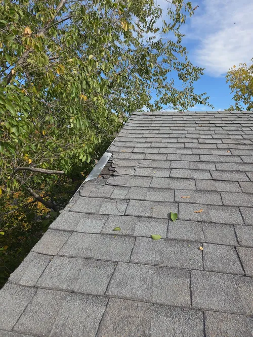 Restored roof on a home in Utah